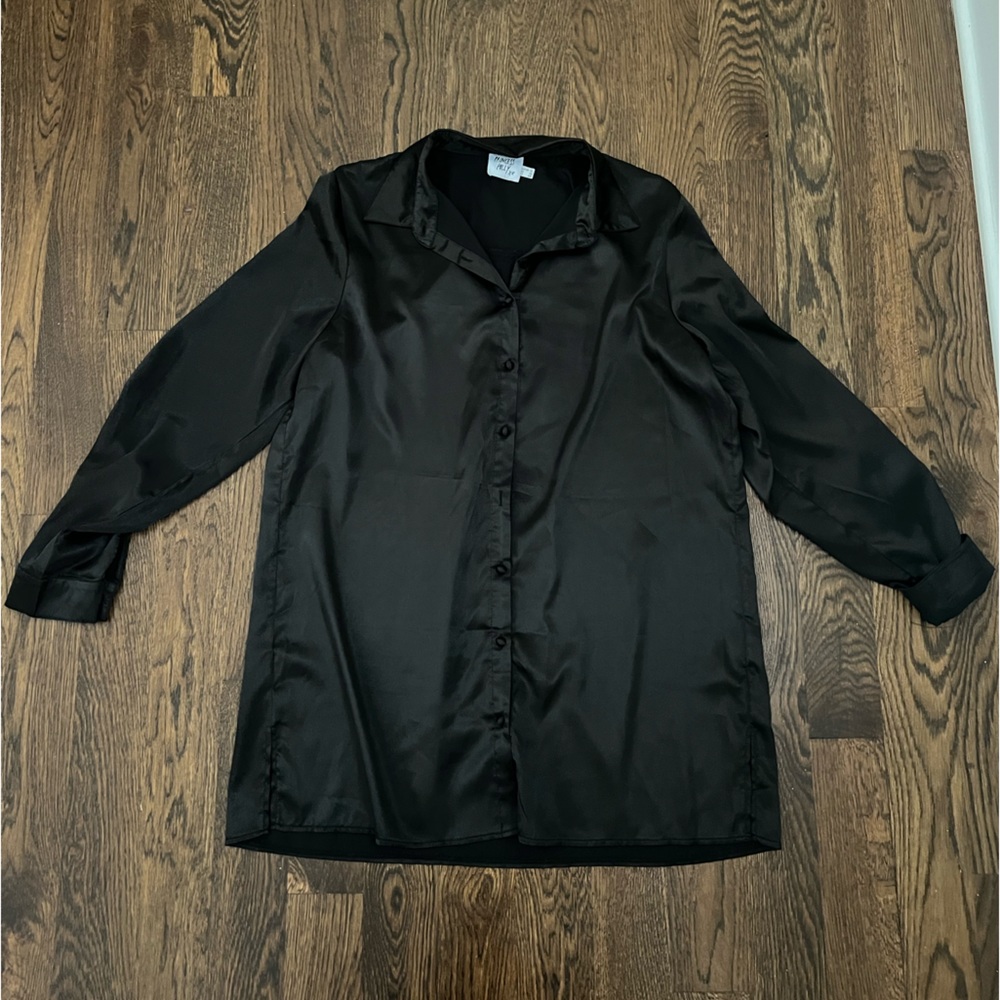 Princess Polly Silk Shirt Dress